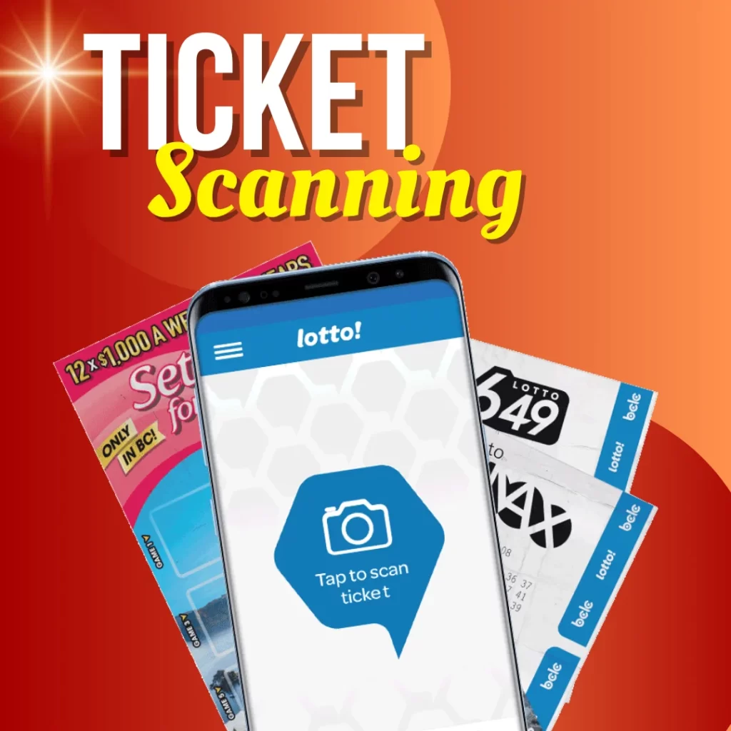82 Lottery App ticket scanning